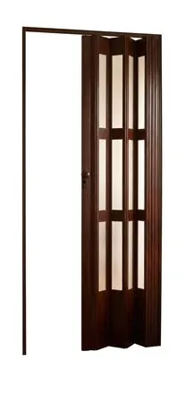 Usa Pliantă Tip Acordeon, nuc, 203x82x0.6 cm