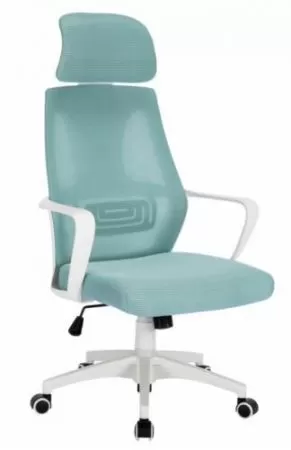 Scaun de birou directorial US131 mesh, Verde Menta, 63×59×115/125 cm, UnicSpot