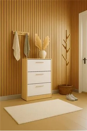 Panou riflat acustic flexibil, tec, 240x60x0.8 cm