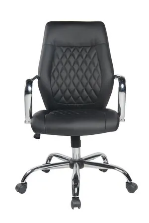Scaun de birou directorial US119, negru, 54x66x97-105 cm