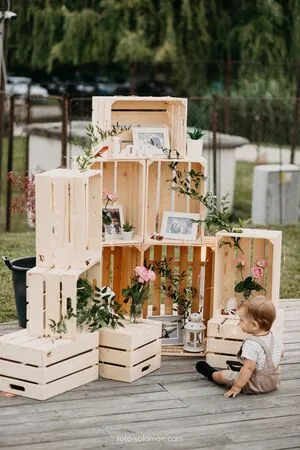 Ladita lemn 44x31x24 cm, UnicSpot