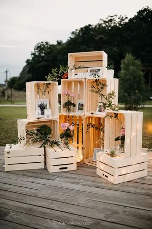 Ladita lemn 44x31x24 cm, UnicSpot