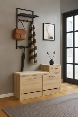 Pantofar Jana, stejar, 94.5x31x56.5