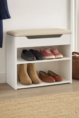 Pantofar Albia, alb, 60x30x45 cm