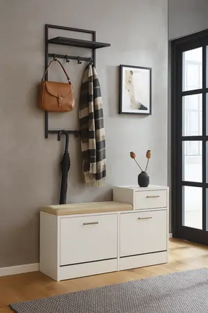 Pantofar Jana, alb, 94.5x31x56.5