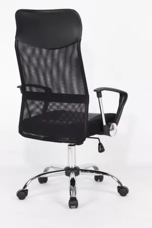 Scaun de birou directorial Danas, negru, 62x59x109-119 cm,