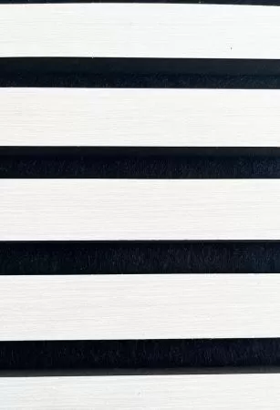 Set 4 buc Panou riflat acustic, alb, UnicSpot, 60x60x2.1 cm