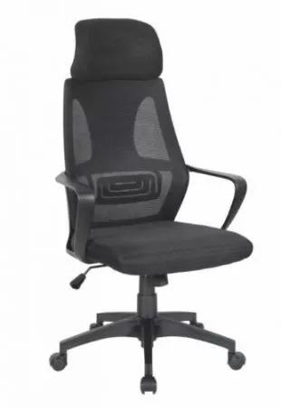 Scaun de birou directorial US131 mesh, Negru, 63×59×115/125 cm, UnicSpot