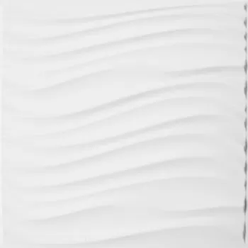 Panouri 3D de perete GA-WA22. 24 buc., alb, 50 cm