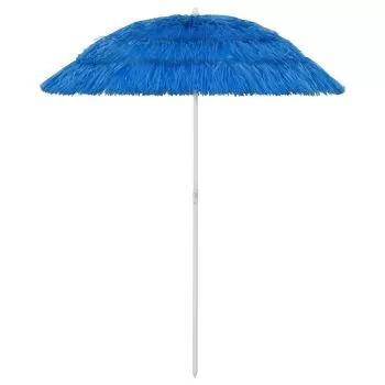 Umbrelă de plajă, albastru, 180 cm
