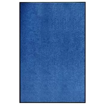 Covoras de usa lavabil, albastru, 120 x 180 cm
