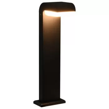 Lampa LED pentru exterior, negru, 16 x 10 x 50 cm