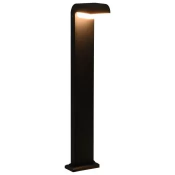 Lampa LED pentru exterior, negru, 16 x 10 x 80 cm