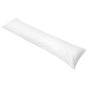 Perna pentru dormit lateral 40 x 145 cm alb, alb, 145 x 40 x