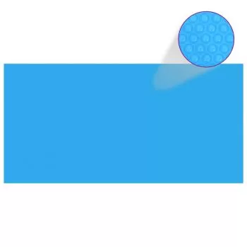Folie dreptunghiulara pentru piscina din PE, albastru, 549 x 274 cm