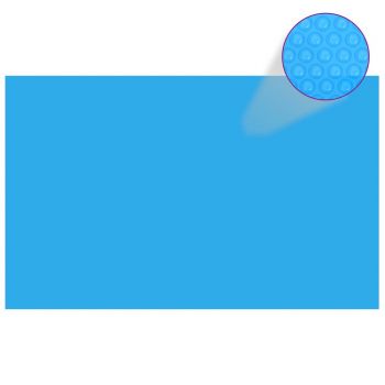 Prelata de piscina, albastru, 800 x 500 cm