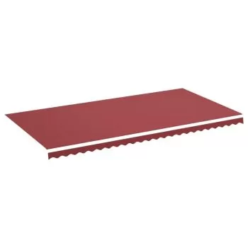Panza de rezerva pentru copertina, roşu burgundy, 600 x 300 cm