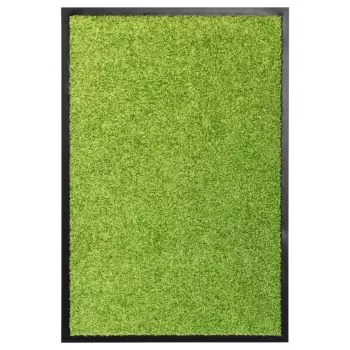  Covoraș de ușă lavabil, verde, 40 x 60 cm