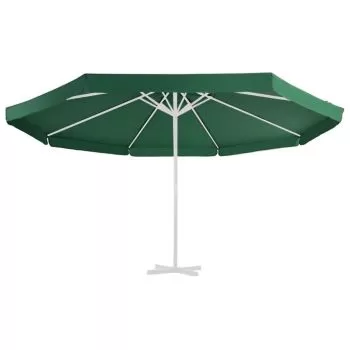 Panza de schimb umbrela de soare de gradina, verde, Φ 500 cm