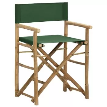 Set 2 bucati scaune de regizor pliabile, verde