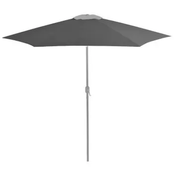 Panza de schimb umbrela de soare de gradina, antracit, 300 cm