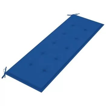 Perna pentru banca gradina, albastru regal, 150 x 50 x 3 cm