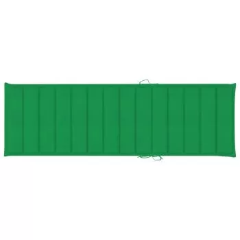 Perna de sezlong, verde, 200 x 60 x 3 cm