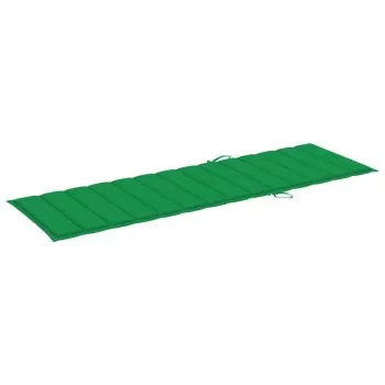 Perna de sezlong, verde, 200 x 70 x 3 cm
