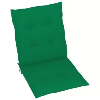 Set 6 bucati perne scaun de gradina, verde, 100 x 50 x 3 cm