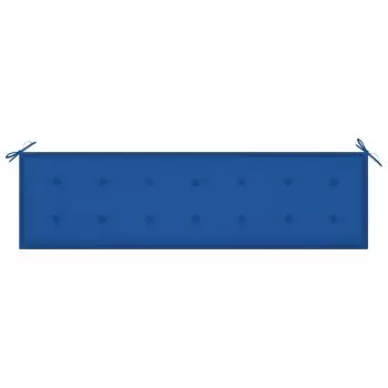 Perna pentru banca gradina, albastru regal, 180 x 50 x 3 cm