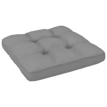 Perna pentru canapea din paleti, gri, 50 x 50 x 10 cm