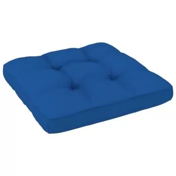 Perna canapea din paleti, albastru regal, 60 x 60 x 10 cm