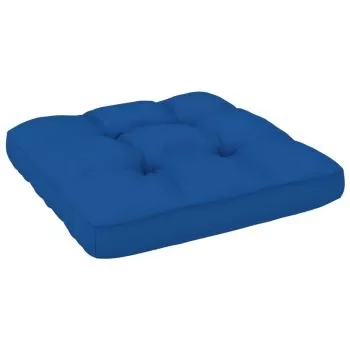 Perna canapea din paleti, albastru regal, 70 x 70 x 10 cm