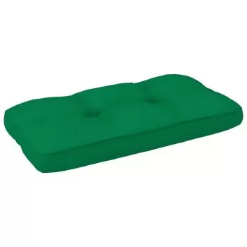 Perna pentru canapea din paleti, verde, 80 x 40 x 10 cm