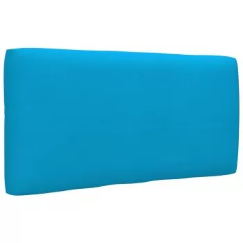 Perna canapea din paleti, albastru, 80 x 40 x 10 cm