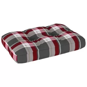 Perna pentru canapea din paleti, model rosu, 60 x 40 x 10 cm