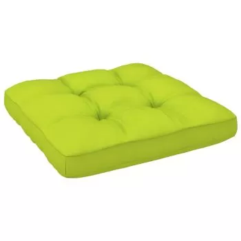 Perna canapea din paleti, verde deschis, 70 x 70 x 10 cm
