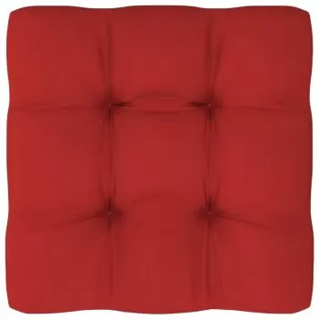 Perna pentru canapea din paleti, rosu, 58 x 10 cm