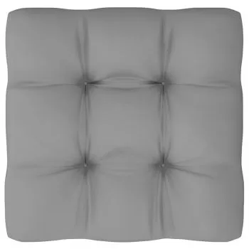 Perna pentru canapea din paleti, gri, 58 x 10 cm