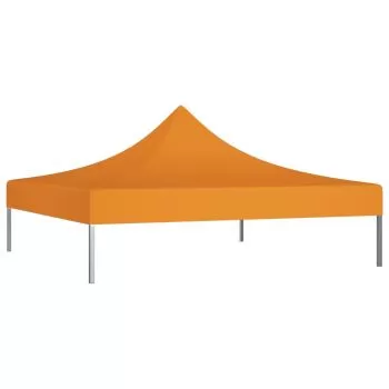 Acoperis pentru cort de petrecere, portocaliu, 2.9 x 2.9 m
