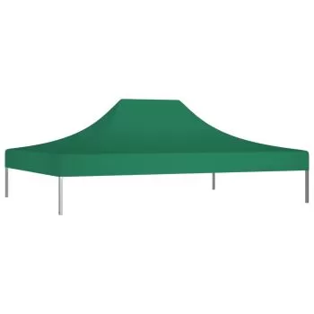 Acoperis pentru cort de petrecere, verde, 4.05 x 2.75 cm