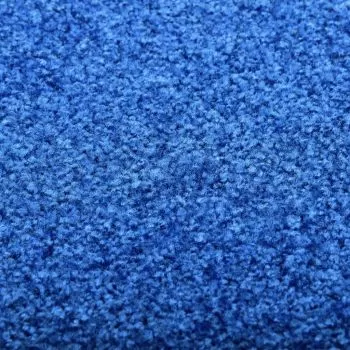 Covoras de usa lavabil albastru, albastru, 90 x 150 cm