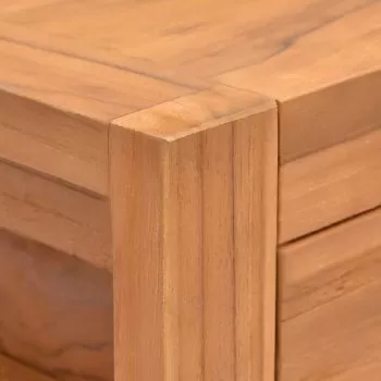Birou cu 2 sertare, maro, 100 x 40 x 75 cm