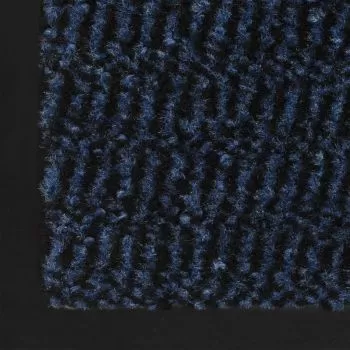 Covor de usa anti-praf, albastru, 60 x 90 cm