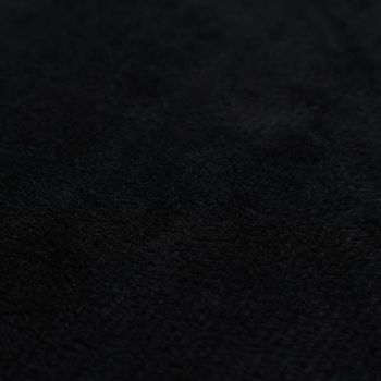 Huse de perne decorative, 4 buc., negru, 50x50 cm, textil