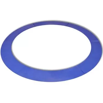 Banda de siguranta trambulina rotunda de 3, albastru, 3.96 m