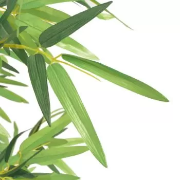 Bambus artificial cu ghiveci 120 cm, verde, 120 cm