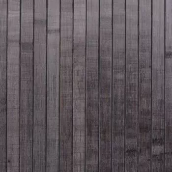 Paravan de camera din bambus, gri, 250 x 165 cm