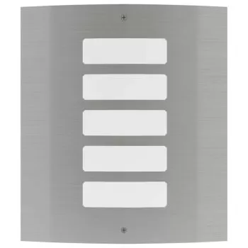 Lampa RSV exterior/interior rezistenta la apa 22 x 30 cm, argintiu