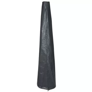 Husa de mobilier gradina pentru umbrele soare 302 x 70 x 25 cm, negru